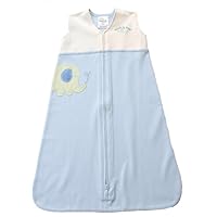 Halo Appliquandeacute; Cotton SleepSack - Blue Elephant
