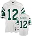 Joe Namath White Reebok NFL Premier 1968 Throwback New York Jets Jersey - Medium
