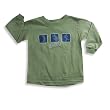 Mis Tee V-Us - Boys Long Sleeve Top, Sage Green