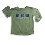 Mis Tee V-Us - Toddler Boys Long Sleeve Top, Sage Green