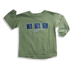 Mis Tee V-Us - Boys Long Sleeve Top, Sage Green