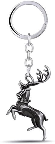 AsteriatedTM Game of Thrones House Sigil Badge Keychain (Baratheon)