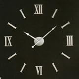Self Design Wall Clock Modern Contemporary Abstract with Roman Numerals