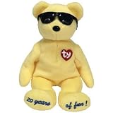Review TY  / TY Summertime Fun the Bear (Los Angeles Show Exclusive) Beanie Baby
