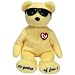 TY Beanie Baby - SUMMERTIME FUN the Bear (YELLOW - Los Angeles Gift Show Excl)