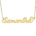 14k Gold Personalized Name Necklace - Custom Made Any Name