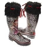 Ed Hardy Lulea Black rain-boots