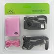 3n1 Combo Flip Leather Carrying Case wiht Belt Clip - Bundle with Home Travel Wall Charger and 12v Car Charger for Apple iPod 3rd Generation Nano 3 , PINK
