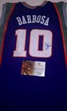 Leandro Barbosa Signed Phoenix Suns Authentic Jersey Size 52