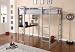 Dorel Home Products Abode Full Size Loft Bed, Silver