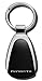 Plymouth Logo Black Teardrop Shaped Key Chain Keychain FOB Ring Lanyard