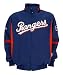 MLB Texas Rangers Adult Long Sleeve Therma Base Premier Jacket, L
