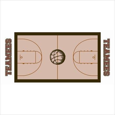 Teamees bkbc Slam Dunk Basketball Burp Cloth