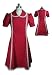 Red Gothic Lolita Maid Lace Dress