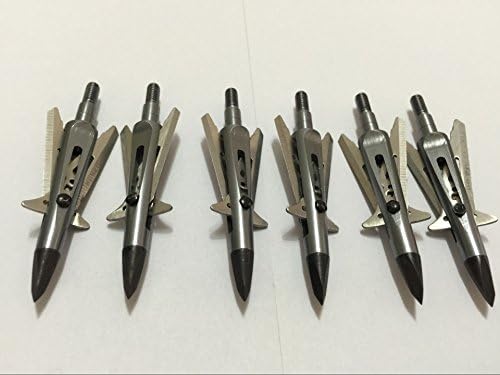 6PK NEW NAP killzone arrow broadheads 100 grain 2 blades trophy arrowheads 2" cut for hunting