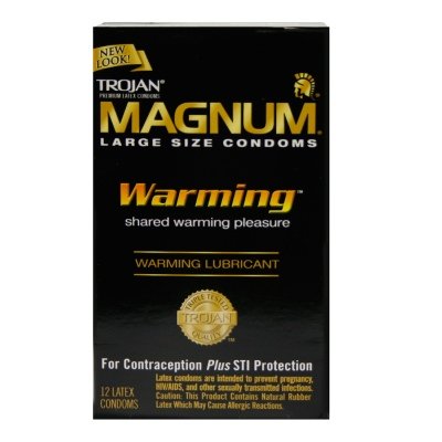 Trojan MAGNUM Warm Sensations Lubricant: 100-Pack of Condoms Trojan MAGNUM Warm Sensations Lubricant: 100-Pack of Condoms