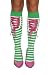 Womens Costume Outfit Strawberry Girl Stockings