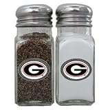 Review Bergamot  / Georgia Bulldogs NCAA Logo Salt/Pepper Shaker Set