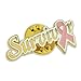 Breast Cancer Survivor Pink Awareness Ribbon Lapel Pin