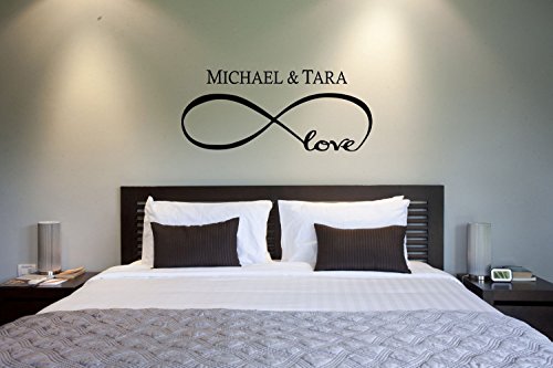yimeiarthome ymah736 Romantic Love Vinyl Wall, Sticker, 50x110cm