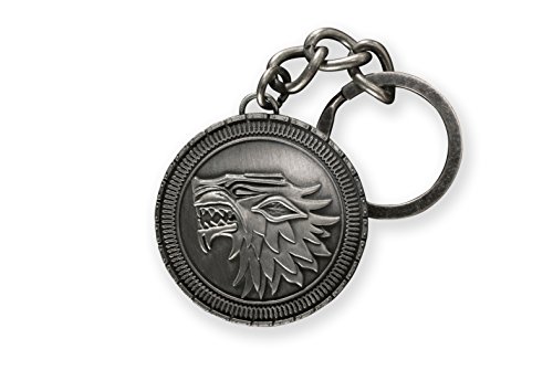 Game of Thrones Stark Direwolf Shield Die-Cast Keychain
