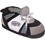 San Antonio Spurs Boot Slipper Size: 5.5, Color: Gray / Black / White