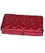 Kuber Industries Jewellery Kit / Make Up Kit/ Wedding Collection Gift In Satin (Maroon) RS.349.00