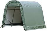 ShelterLogic 76814 Green 8'x12'x8' Round Style Shelter