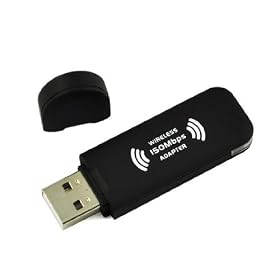 Wireless Internet USB Adaptor WiFi Dongle 150Mbps For Windows 7 / XP / Vista