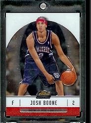 2006/07 Topps Finest #66 Josh Boone New Jersey Nets Rookie Basketball Card Basketball Card - Mint Condition - In Protective Display Case !
