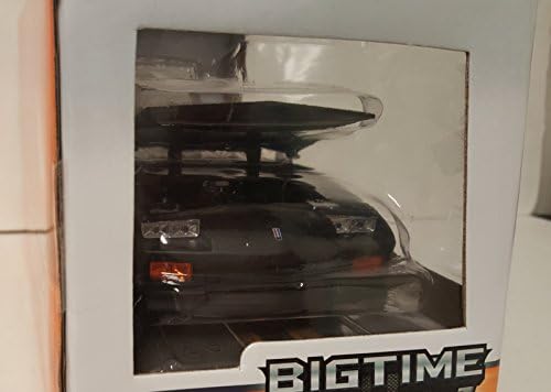 Jada Big time Muscle Collectible 1985 Chevy Camaro Iroc-Z Matt Black 1:24 Scale