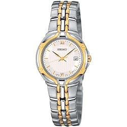 Seiko Women's SXD646 Dress Two-Tone Watch