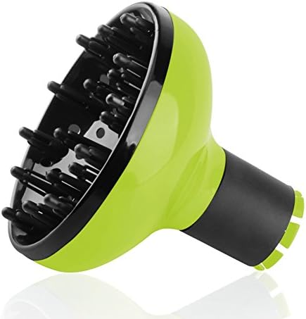 Kardiar Collapsible Diffuser for Hair Dryer Universal Finger Diffuser (Green)
