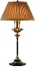 Currey and Company 6243 Faux Black Marble/Gold Socrates Table Lamp, Black with Gold S...