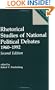 Rhetorical Studies of National Political Debates: 1960-1992, Second Edition (Praeger Series in Political Communication)