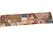Earthy Brown Beaded Antique Wall India Sari Tapestry Hanging Table Runner 80 X 18 Inch Free Shipping