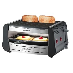 ?Gourmet Grill & Toast? SEV GOURMET GRIL L EDELSTAHL GT 2802