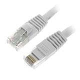CAT6e Ethernet LAN Network Cable (White) - 6 Feet by