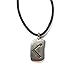 Creative Ventures Jewelry Rune Kenaz Pewter Pendant on Corded Necklace, Ancient Runes Collection