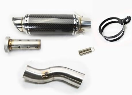 DUCATI Diavel SHORT CARBON SLIP-ON MUFFLER