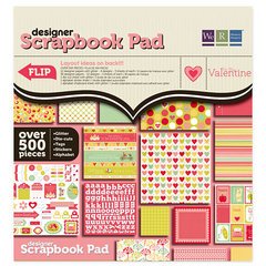 Be My Valentine Scrapbook Paper Pad | We R Memory 