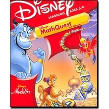 Click here to buy Disney's Math Quest with Aladdin Ages 6-9 by Buena Vista Home Video.