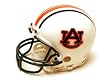 Auburn Tigers Miniature Replica NCAA Helmet w/Z2B Mask