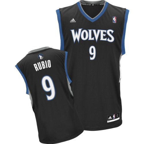 adidas Minnesota Timberwolves Ricky Rubio Revolution 30 Replica Alternate Jersey