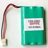 1X3-5/4AAA/C CONNECTOR - NiMH 3.6V 800mAh for GP GP85AAALH3BMLZ,NORTHWESTERN BELL 36583,SYLVANIA S2400,SYLVANIA S2410,AT-T/LUCENT 3536