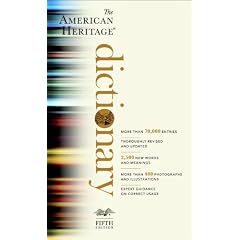 The American Heritage Dictionary: Fifth Edition (American Heritage Dictionary (Mass Market Paper))
