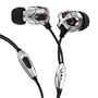 V-MODA Vibe II In-Ear Noise-Isolating Metal Headphone with Universal One-Button Mic (Chrome/Rouge)