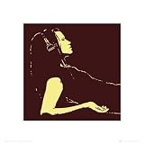 Steez | Hifi Kopfh�rer. Loungin Poster Kunstdruck [40 x 40 Zentimeter]