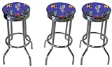 Review The Furniture Cove  / 3 Blue Train Engine Specialty Barstools Set