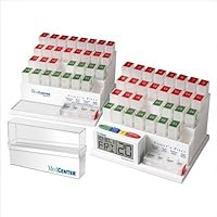 Deluxe 2-31 Day Organizers and 4 Alarm Reminder Clock